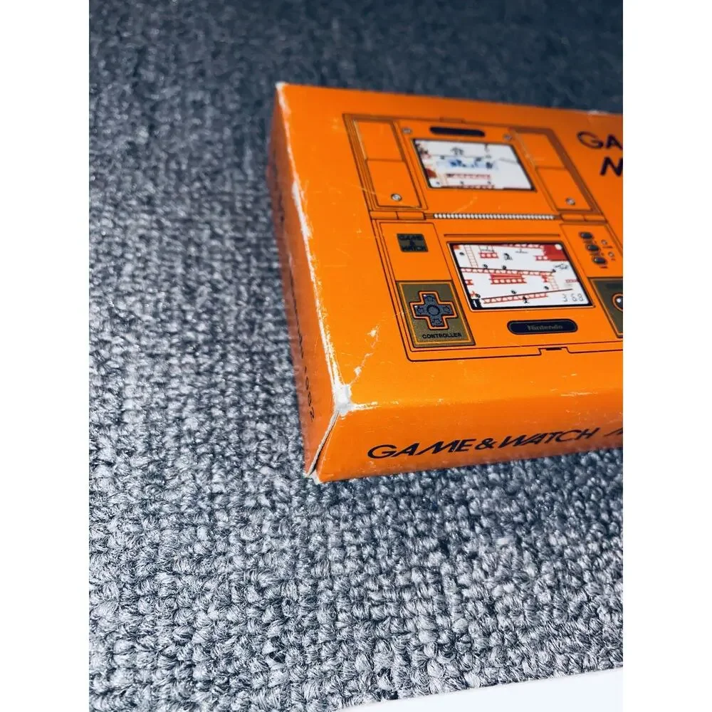 Donkey Kong Nintendo Game and Watch DK-52 1982 Original In Box 80s Vintage